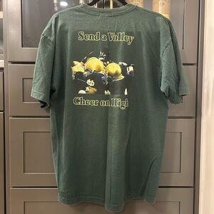 Green Graphic Men's Shirt